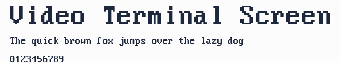 Video Terminal Screen預覽圖