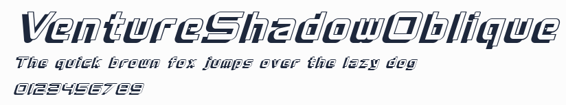 VentureShadowOblique預覽圖