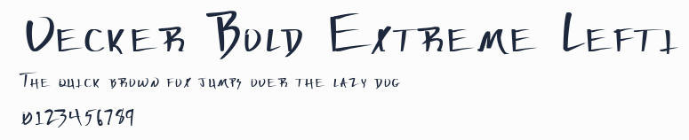 Vecker Bold Extreme Lefti預覽圖