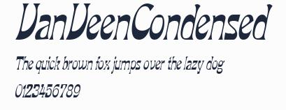 VanVeenCondensed預覽圖