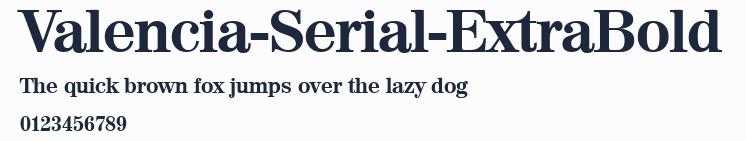 Valencia-Serial-ExtraBold預覽圖