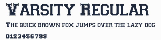 Varsity Regular預覽圖