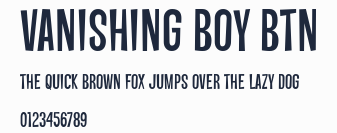 Vanishing Boy BTN預覽圖
