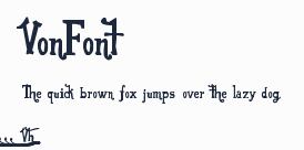 VonFont預覽圖