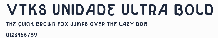 vtks unidade ultra bold預覽圖
