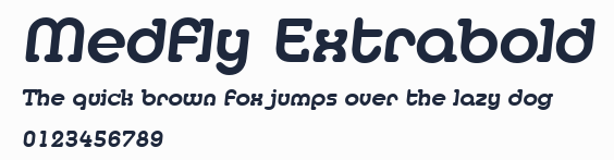 Medfly Extrabold預覽圖