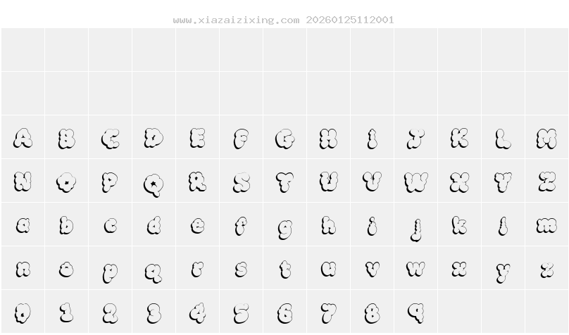 字符映射圖