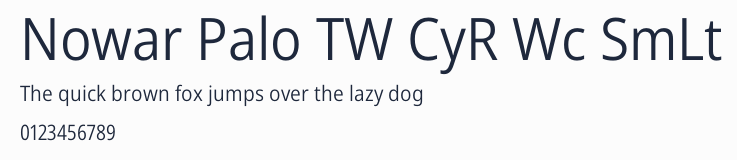 Nowar Palo TW CyR Wc SmLt