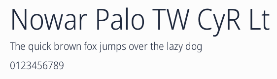 Nowar Palo TW CyR Lt