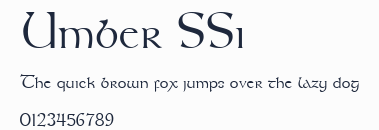 Umber SSi預覽圖