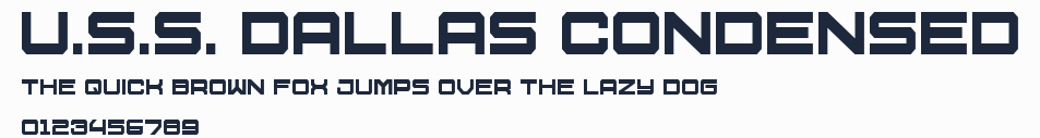U.S.S. Dallas Condensed預覽圖