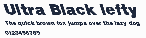 Ultra Black lefty預覽圖