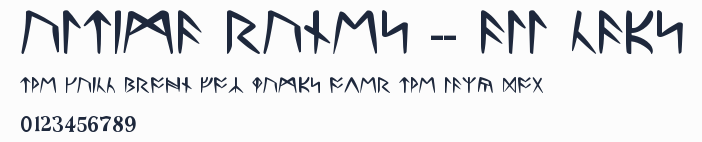 Ultima Runes -- ALL CAPS預覽圖