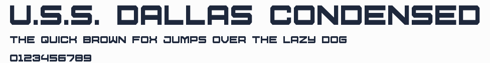 U.S.S. Dallas Condensed預覽圖
