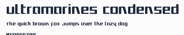 Ultramarines Condensed預覽圖