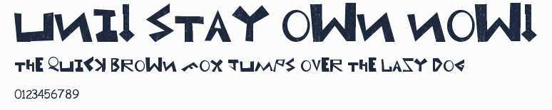 Uni! Stay own now!預覽圖