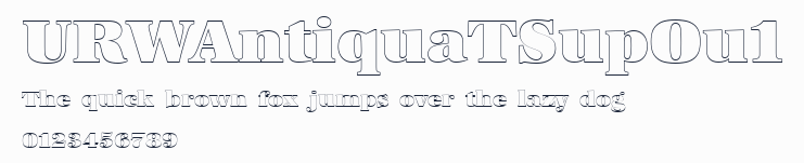 URWAntiquaTSupOu1
