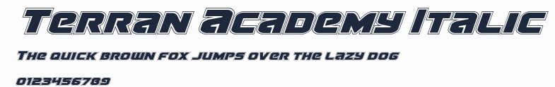 Terran Academy Italic