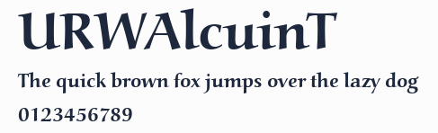 URWAlcuinT