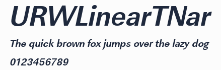 URWLinearTNar
