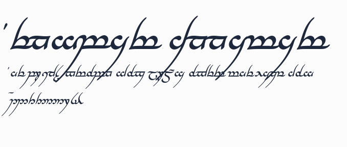 Tengwar Annatar