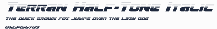 Terran Half-Tone Italic
