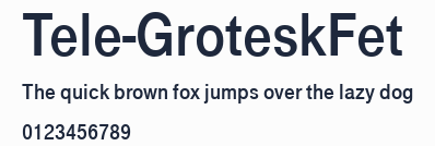 Tele-GroteskFet