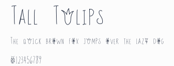 Tall Tulips