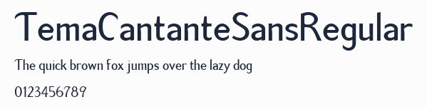 TemaCantanteSansRegular