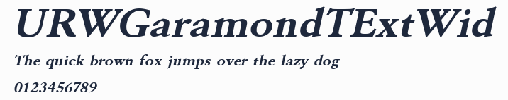 URWGaramondTExtWid