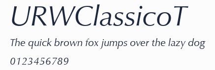 URWClassicoT