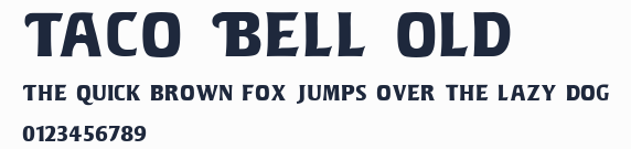Taco Bell Old