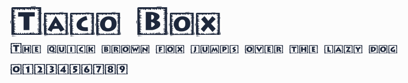 Taco Box