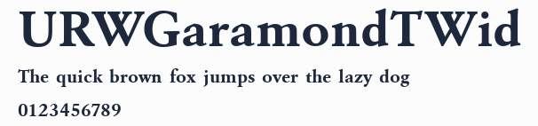 URWGaramondTWid