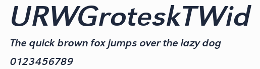 URWGroteskTWid