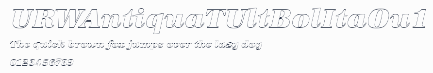 URWAntiquaTUltBolItaOu1