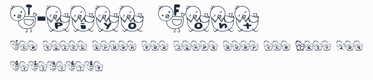 T-piyo Font