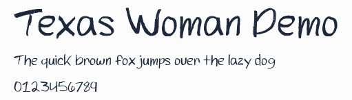 Texas Woman Demo