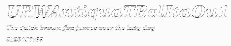 URWAntiquaTBolItaOu1
