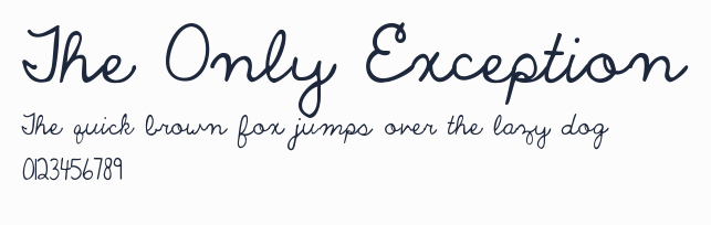 The Only Exception