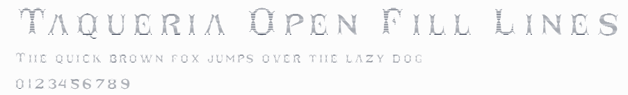 Taqueria Open Fill Lines