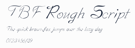 TBF Rough Script