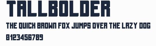 Tallbolder