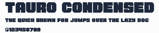 Tauro Condensed