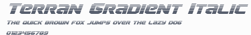 Terran Gradient Italic