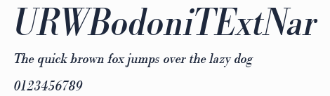 URWBodoniTExtNar