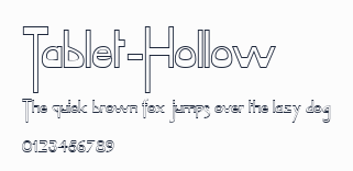 Tablet-Hollow