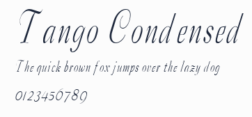 Tango Condensed