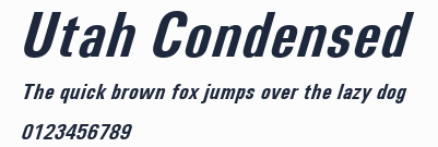 Utah Condensed
