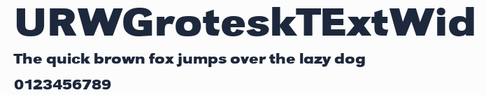 URWGroteskTExtWid